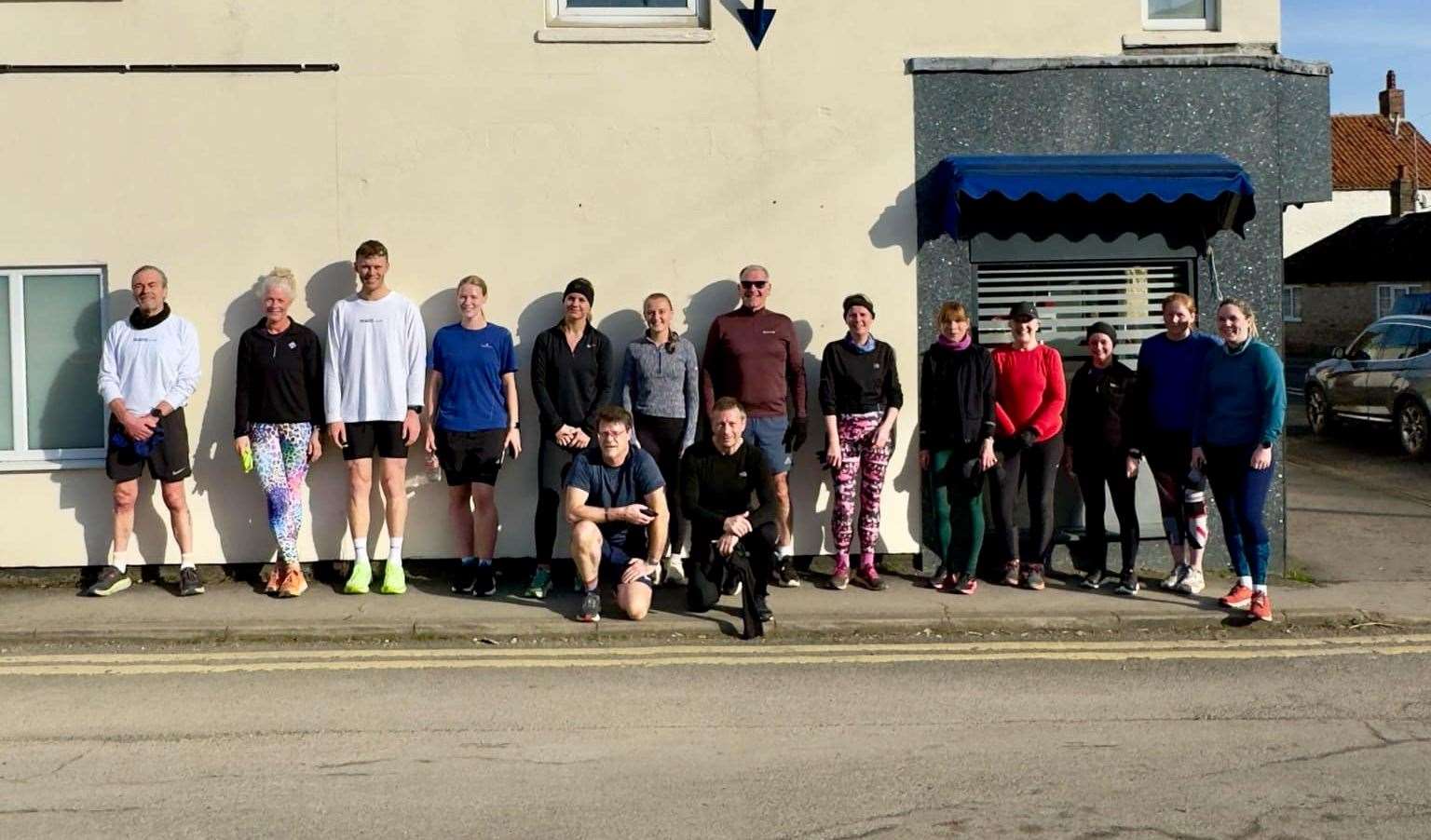 The Navenby running group