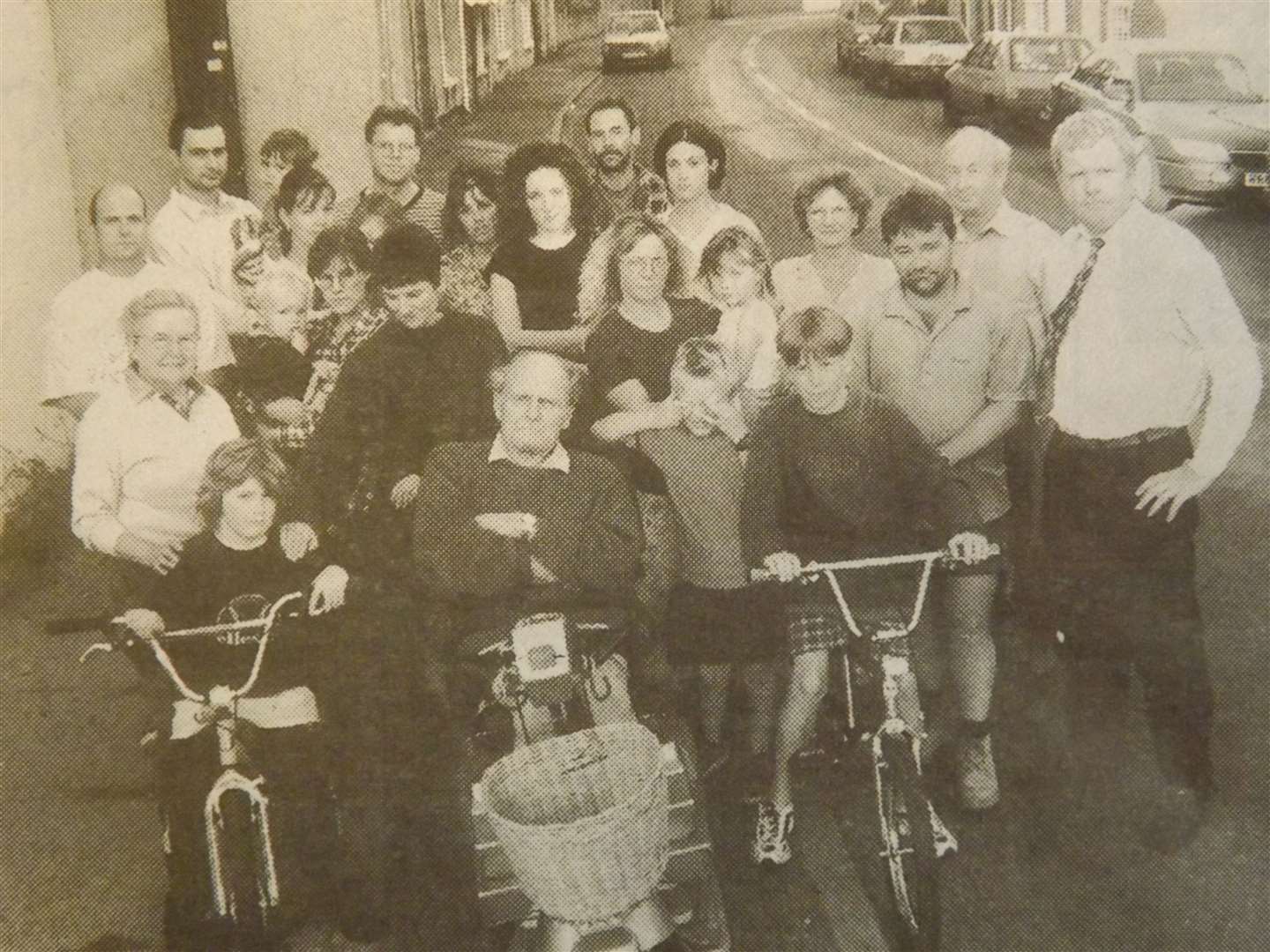 25 years ago: August 7, 1998 – Residents of Church Street, Deeping St James, take to the street to protest against traffic problems.