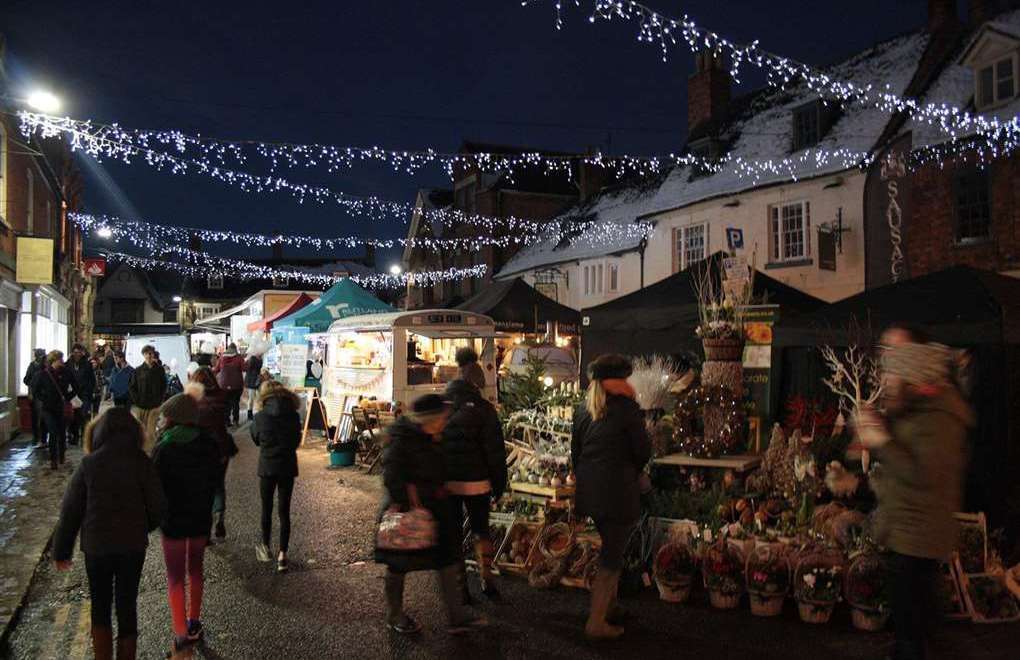 Oakham Christmas lights