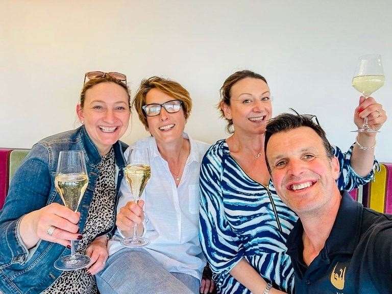 Lizzie Baker, Jennie Haynes, Zoe Beaver and Tim Beaver