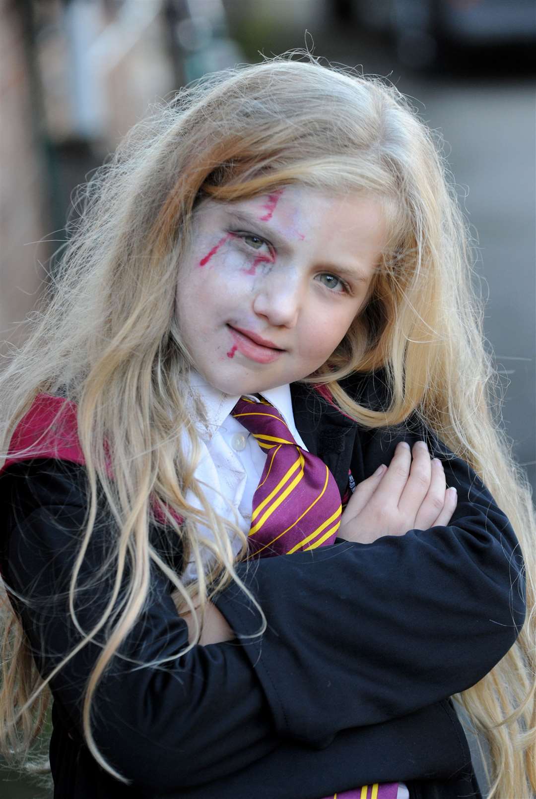 This youngster brought a spooky Harry Potter vibe to the 2023 Sutton Bridge Comicon, which has since moved to Spalding. Photo: Chris Lowndes