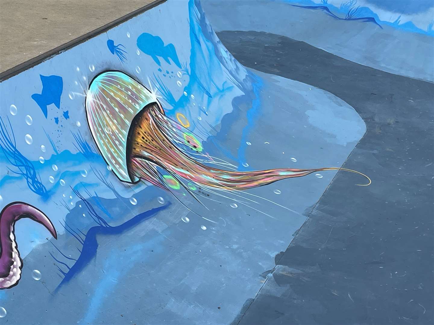 A jellyfish motif