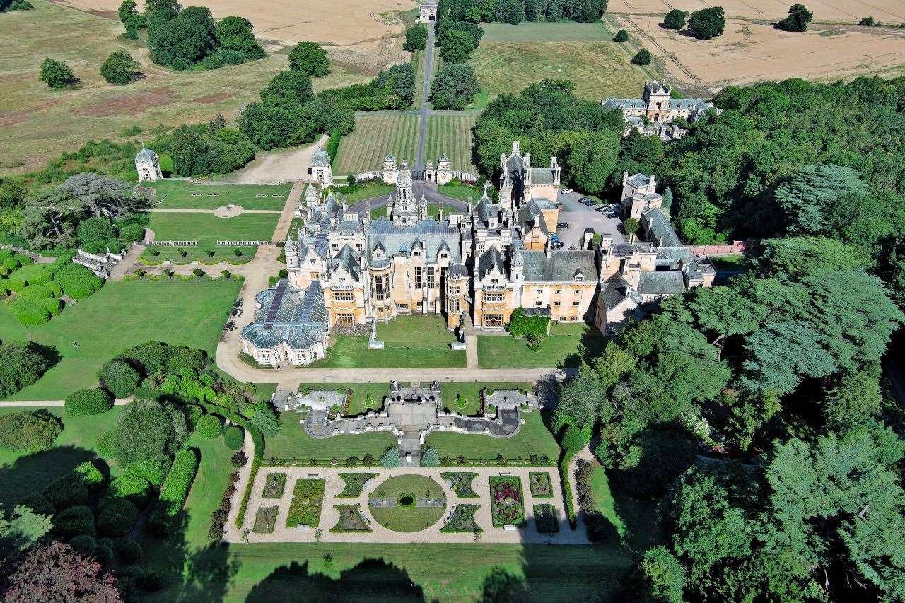 Harlaxton Manor near Grantham.