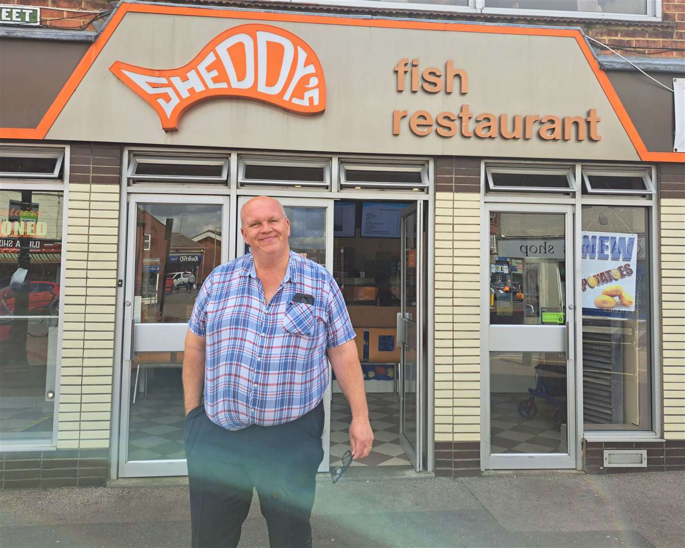 Philip Hall, Partner at Sheddy's fish restaurant