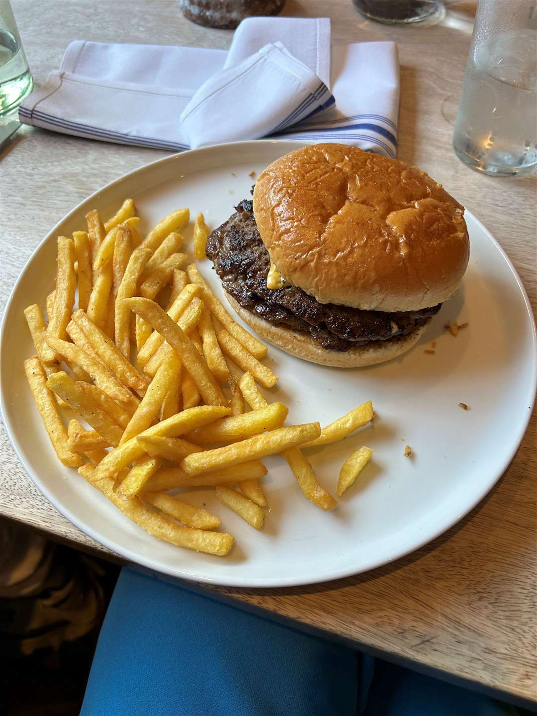 'The Bull' burger