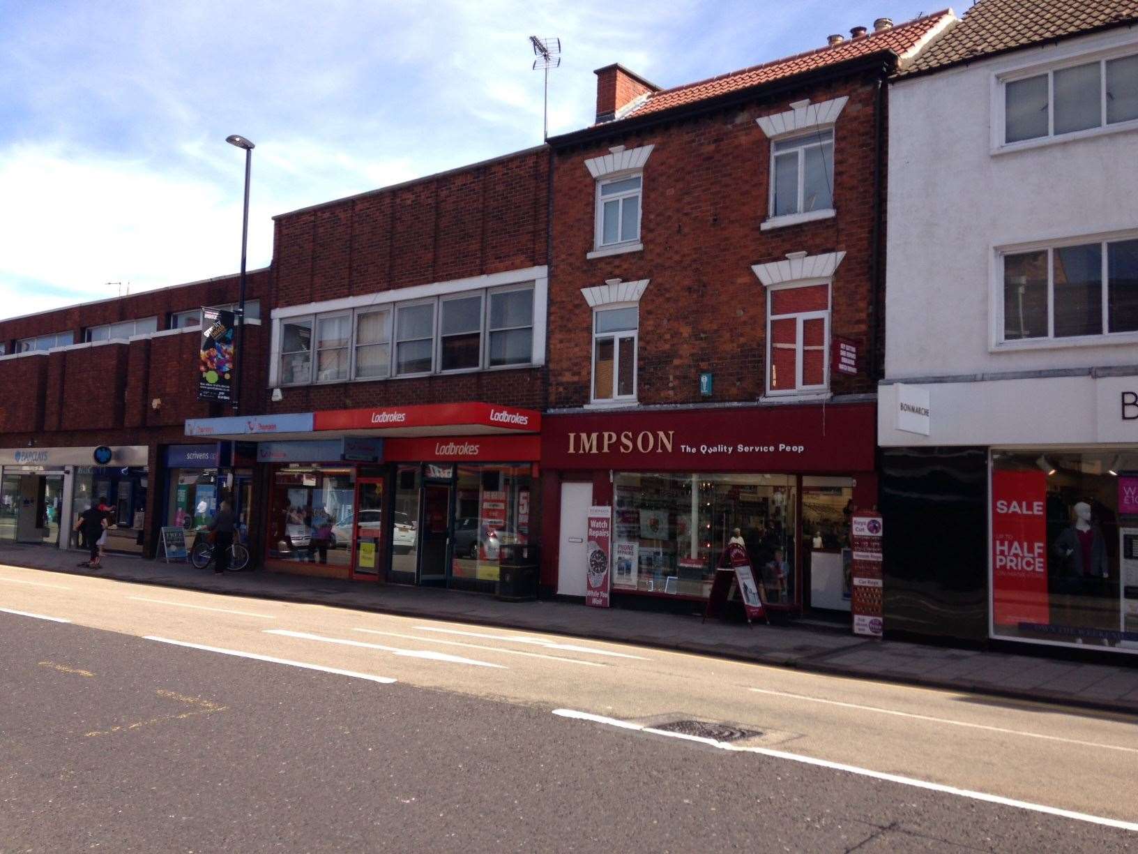 Timpson is now in place of the former shop