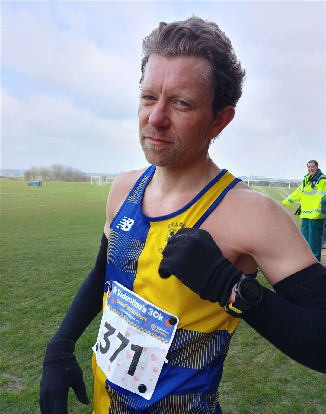 First Stamford Strider Luke Harrison