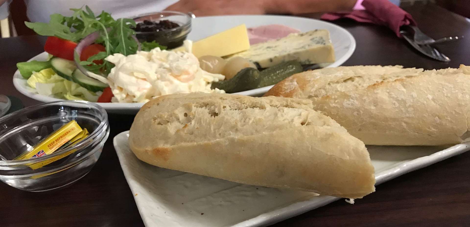 The mixed ploughmans.