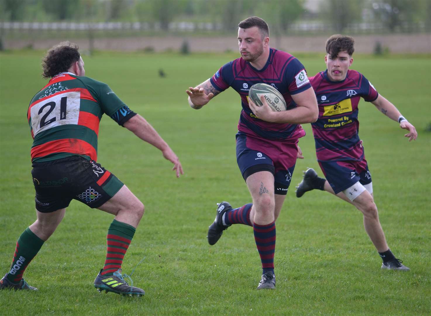 Spalding 2nds' defeated Stamford College. Photos: John Constable