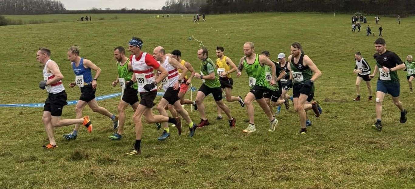 Grantham Running Club at Stroxton.
