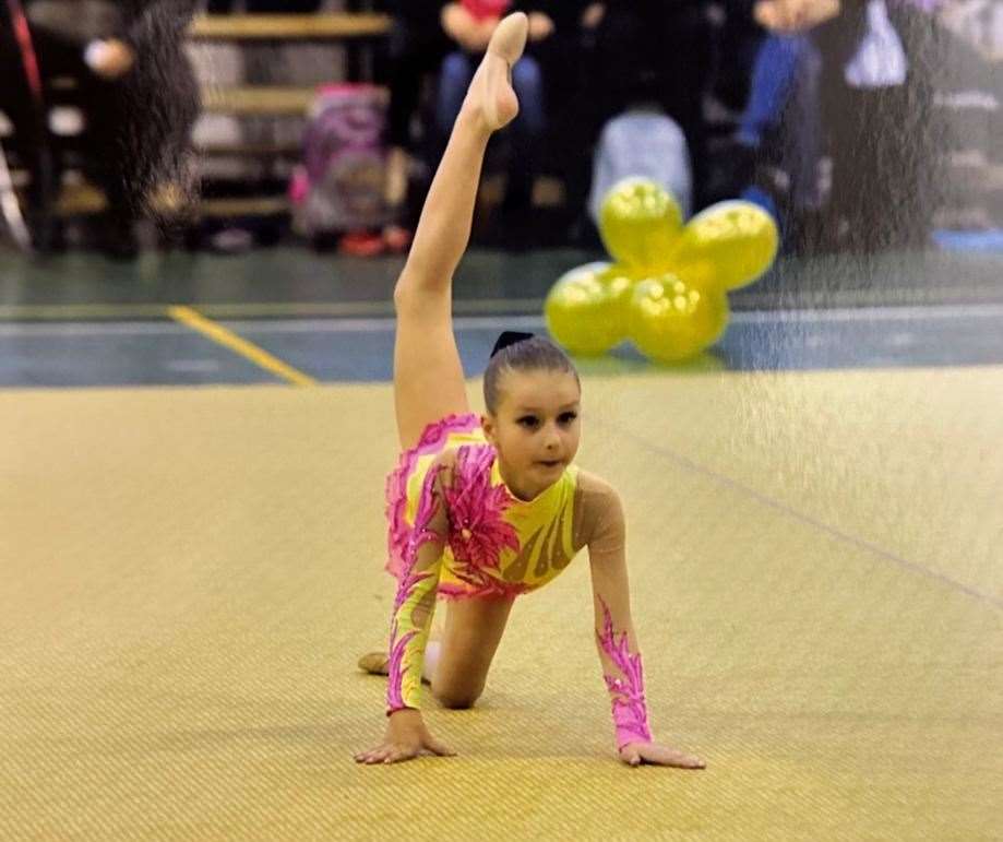 Gaya was introduced to rhythmic gymnastics by her parents at the age of four