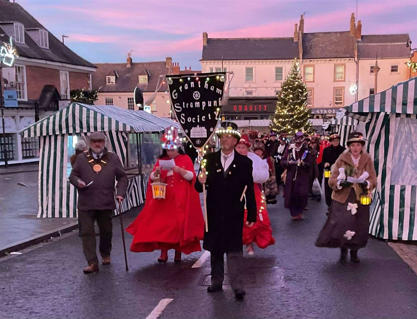 A parade was held later in the day. Photo: Ian Selby