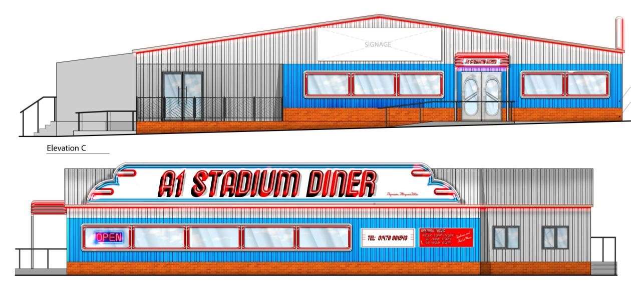 How the new diner will look. (56868974)