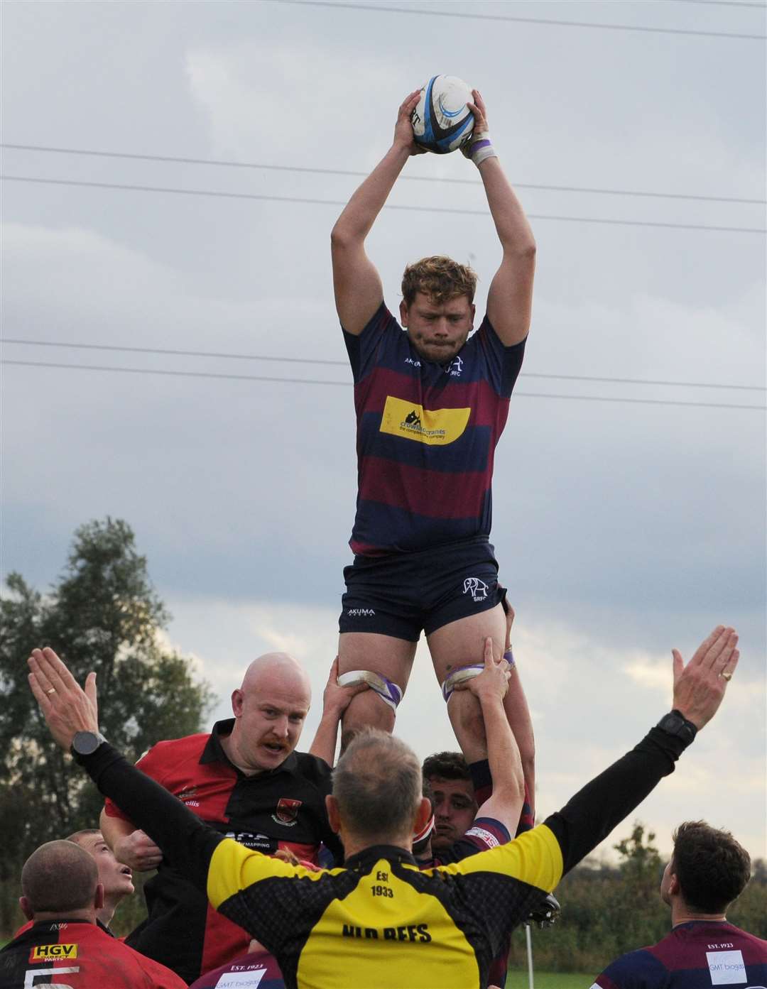 Action from Spalding's home victory over Newbold-on-Avon on Saturday. Photo: Chris Lowndes
