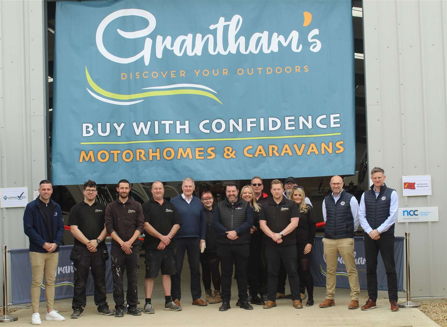 The Grantham's team.