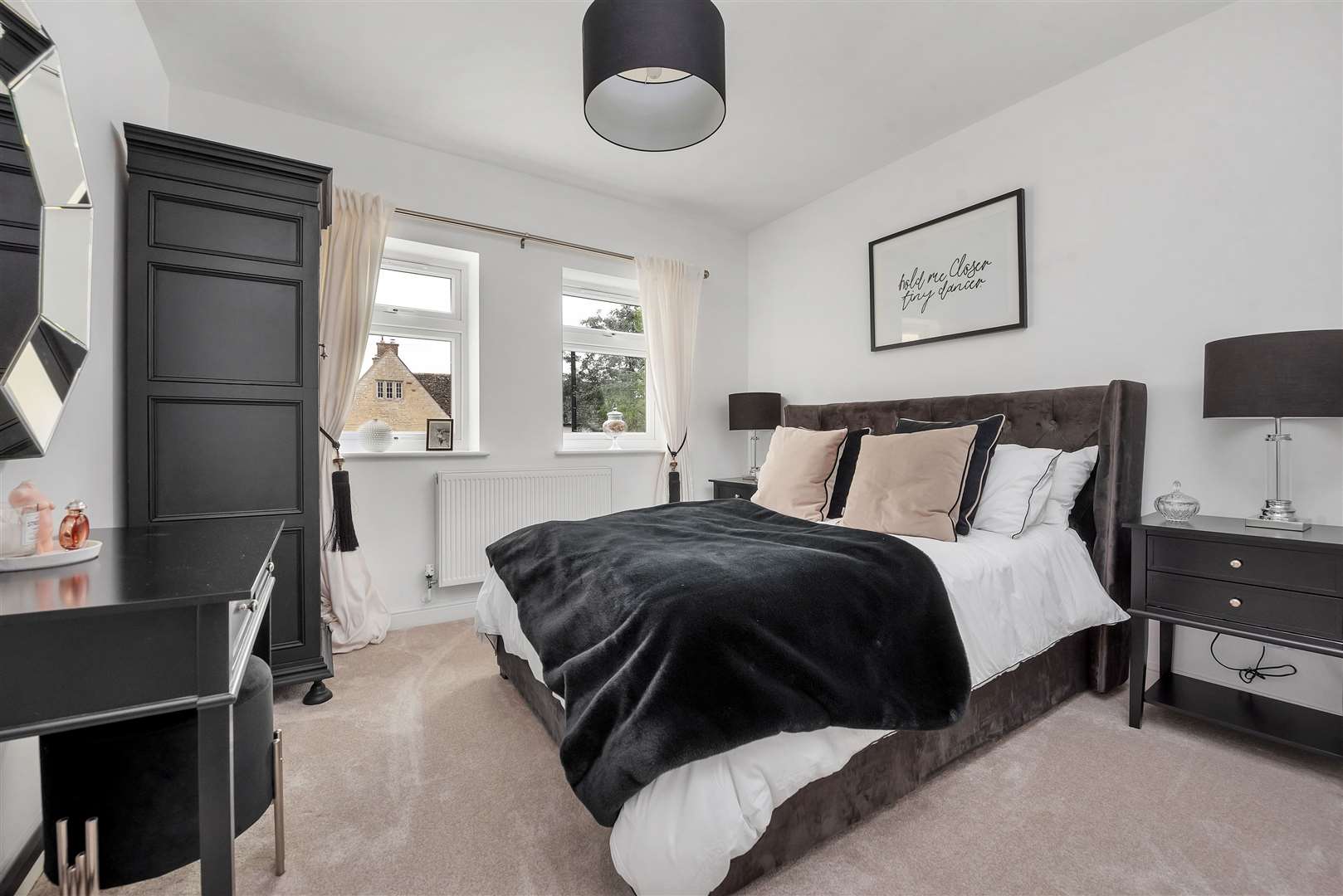 One of seven double bedrooms