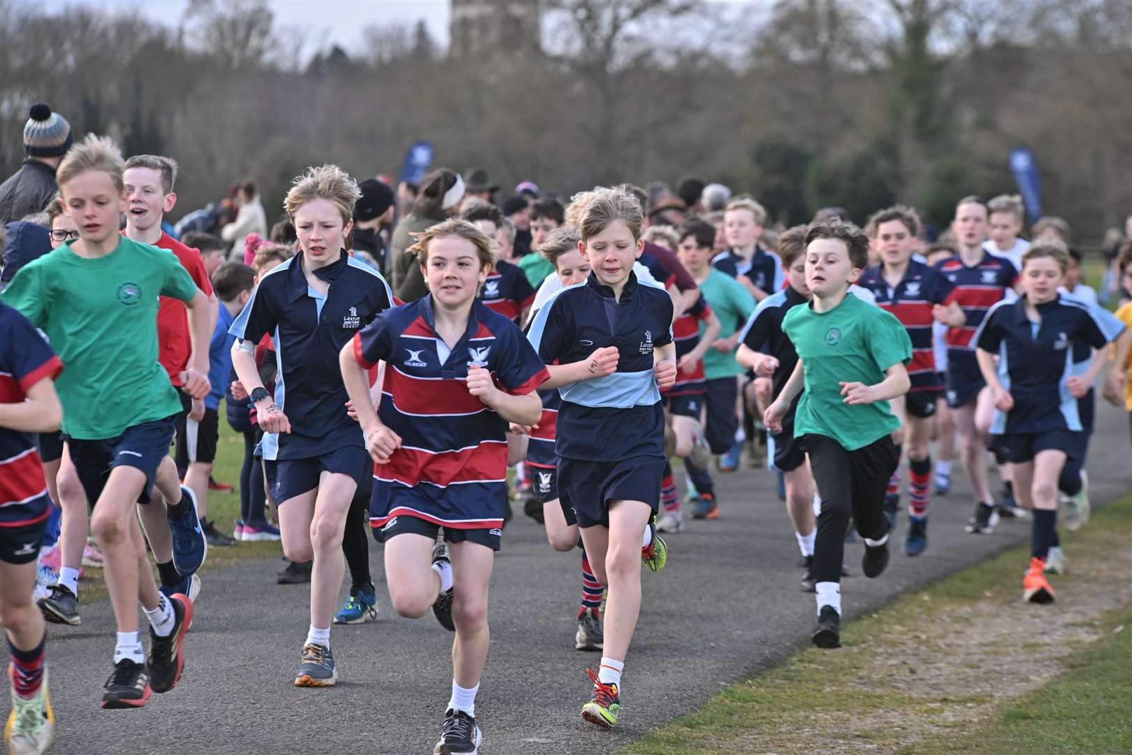 The 2.2km race