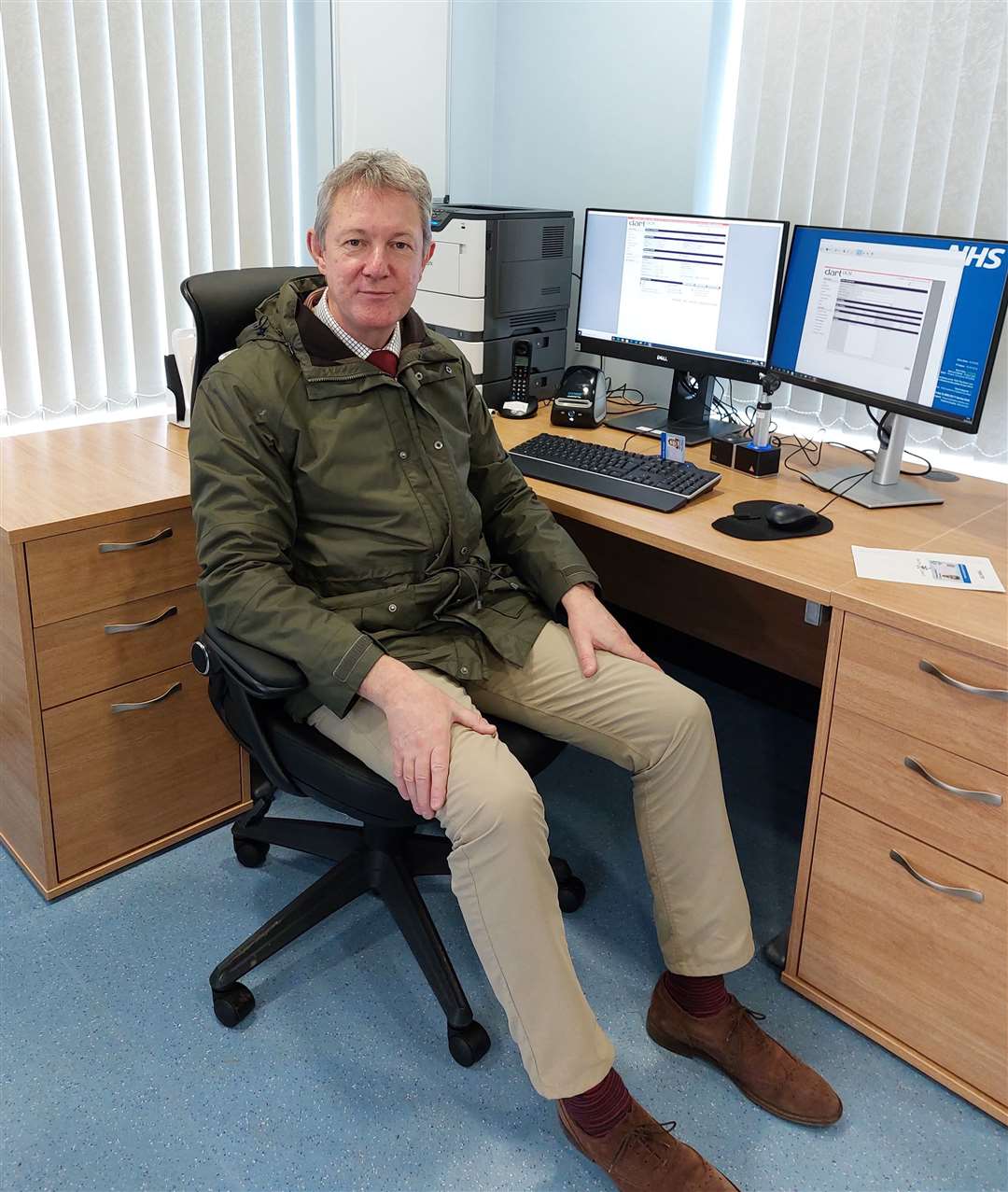 Dr Graham Wheatley, a GP Partner at Munro Medical Centre in Spalding