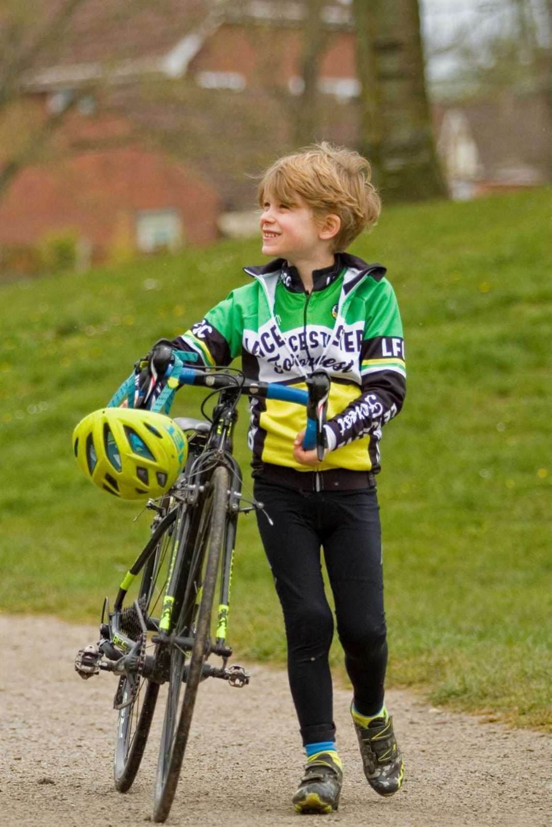 Rupert in his Leicester Forest Rockets kit.