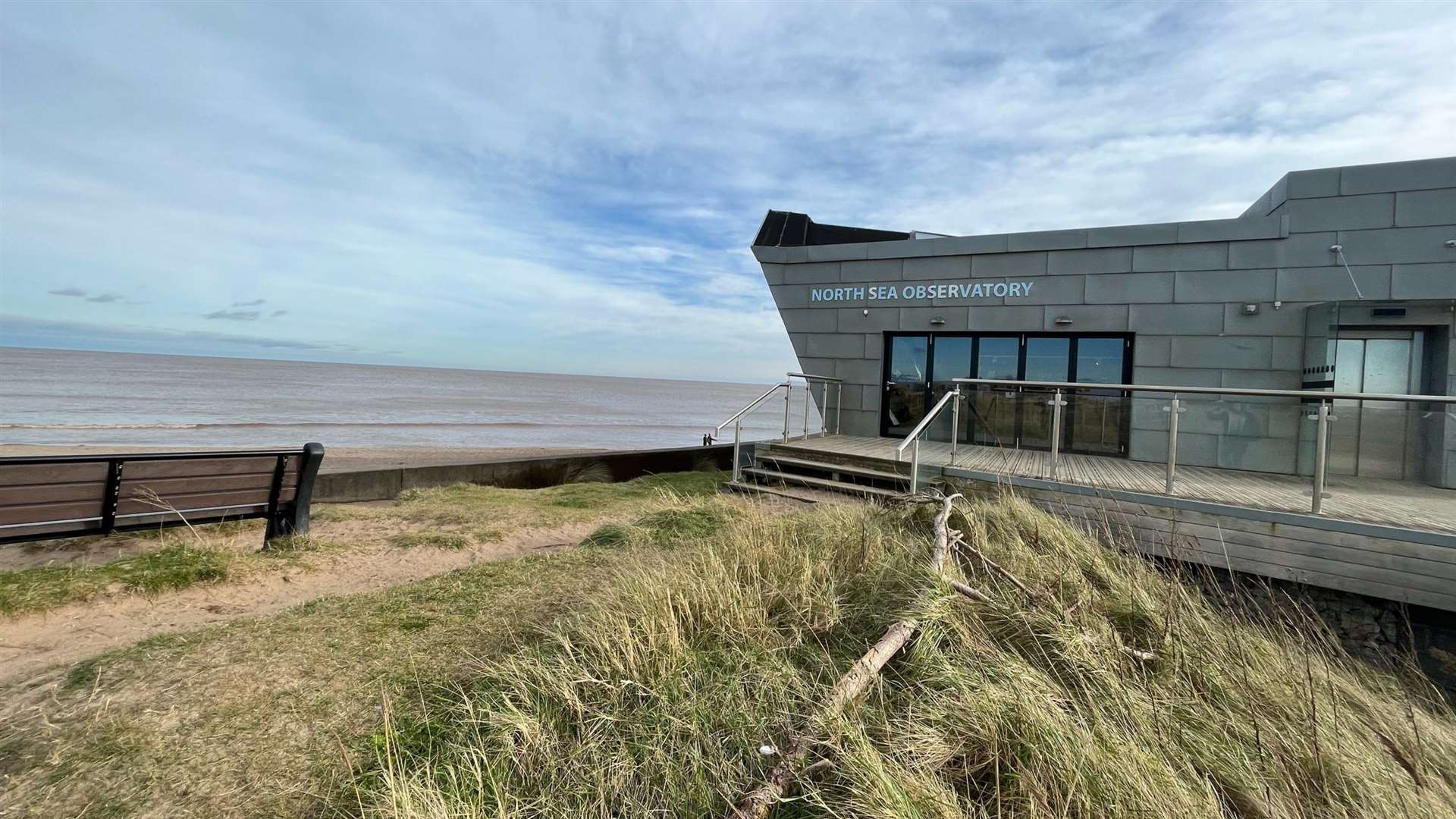 The North Sea Observatory in Chapel St Leonards. Photo: James Turner