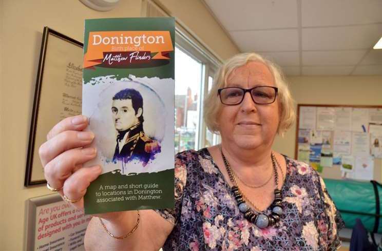 Jane Pearson, Donington, is one of the people leading the project to bring Capt Matthew Flinders home to the village