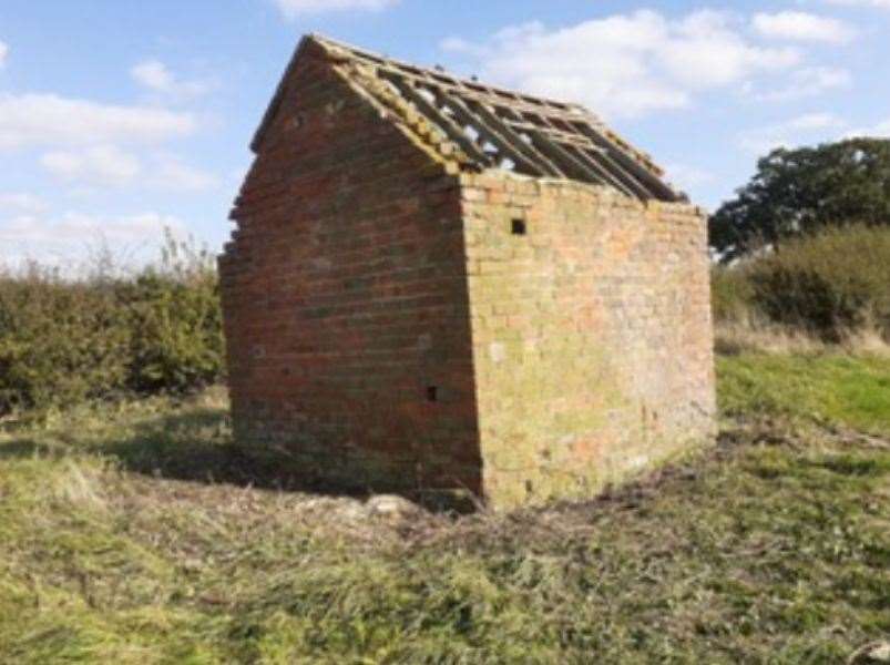 The canal wharf and weigh house at Muston Gorse, near Bottesford