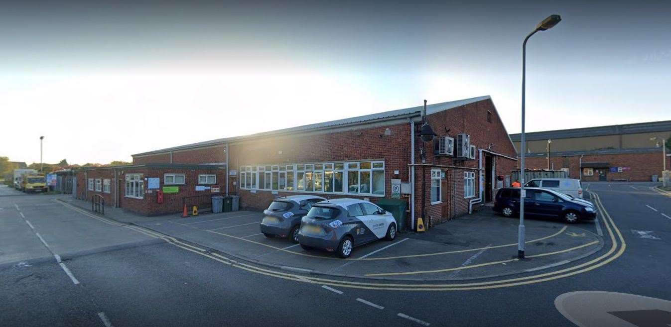 A Google Street view of the Grantham Waste Depot in Alexandra Road.