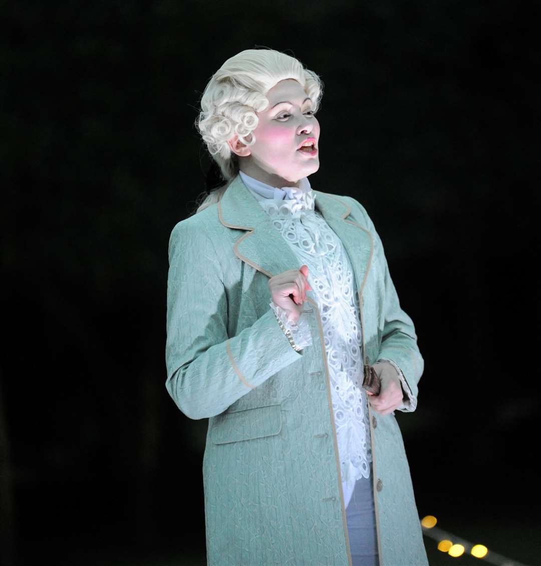 A page welcomed guests to Ayscoughfee Enlightenment PHOTO: CHRIS LOWNDES