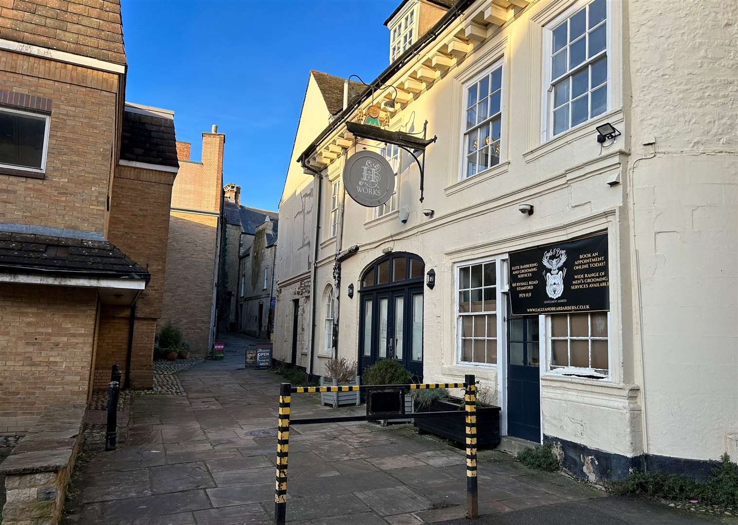 The former Black Bull, Stamford