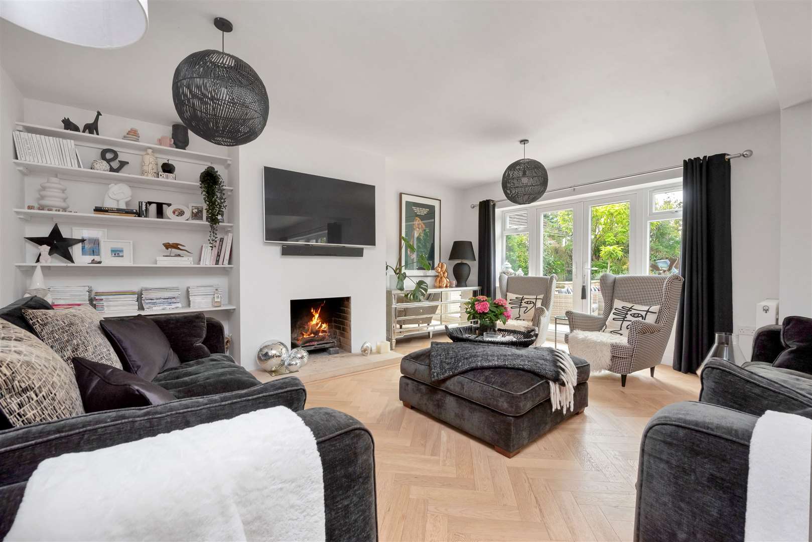 The living area