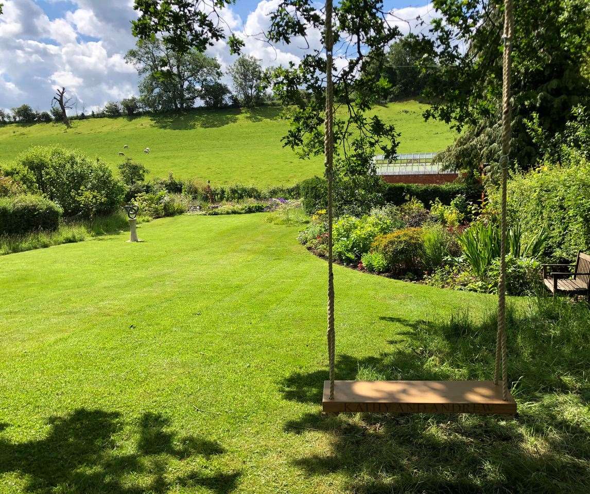 The garden at Robin Hill is one of three opening in Uppingham on June 6