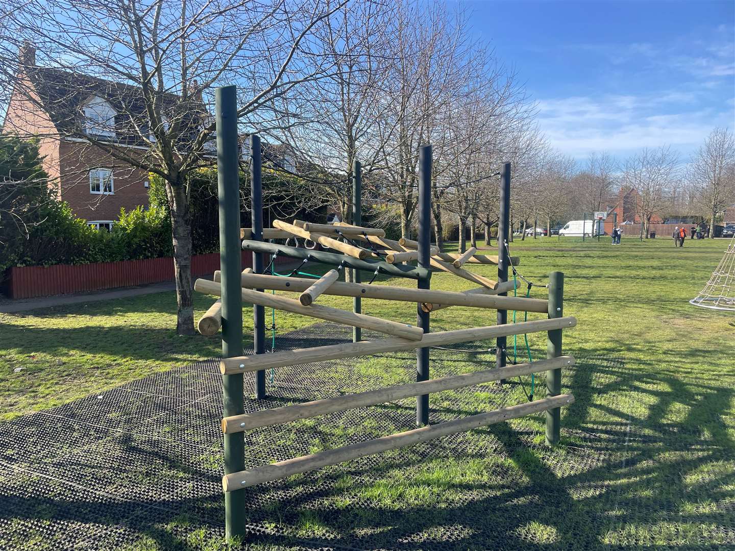 The new climbing frame