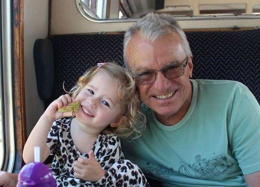 Rodney and granddaughter Valentina