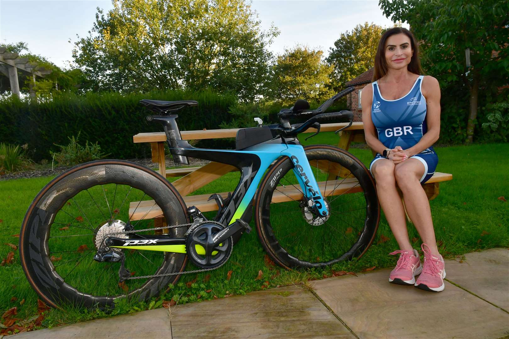 NANA Sarah TerryBritish triathlete Sarah Terry of Rowe Farm, Long Bennington
