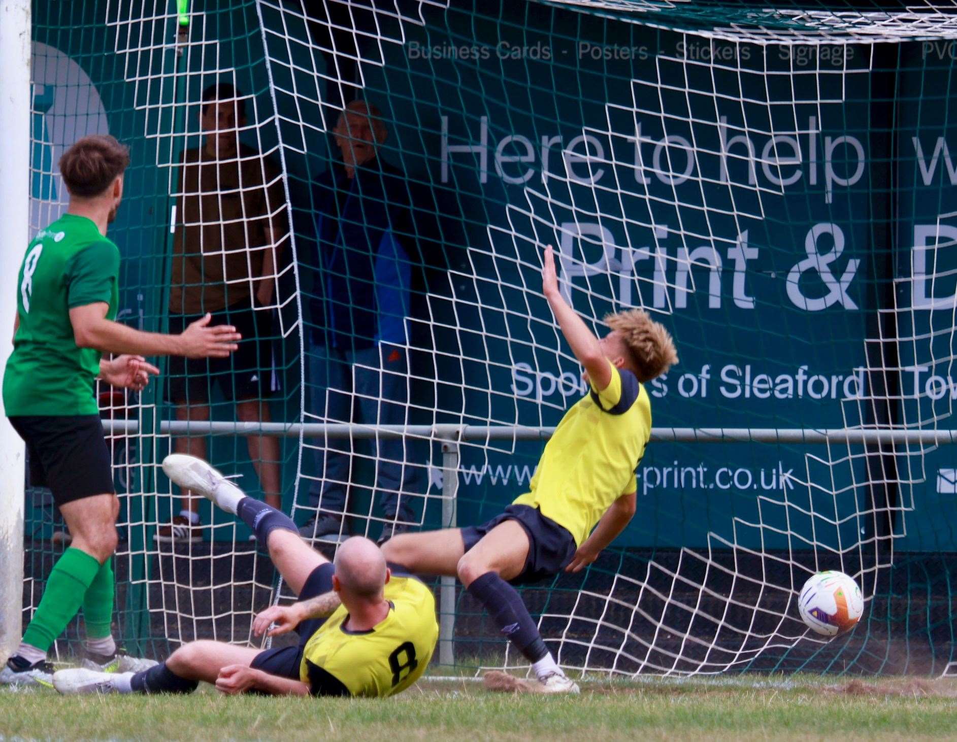 Sleaford score against Deeping. Photo: Jason Richardson