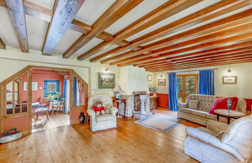 A spacious lounge