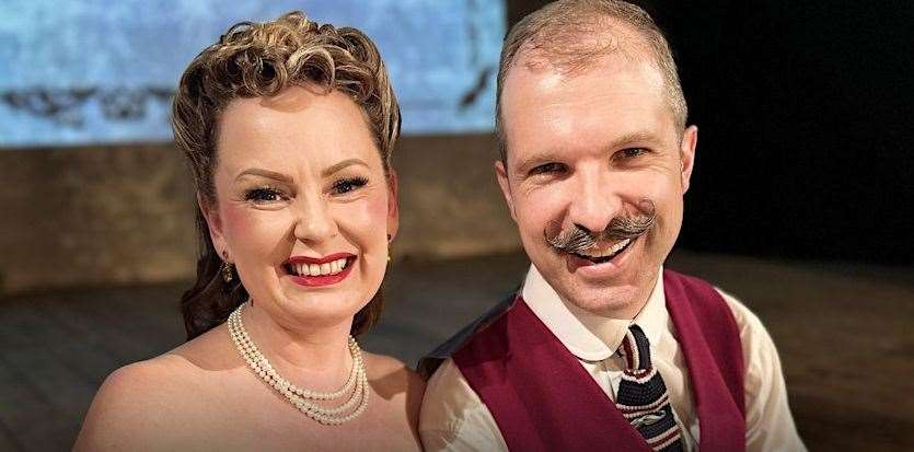 Cabaret artist Lili Redman and pianist Tom Carradine