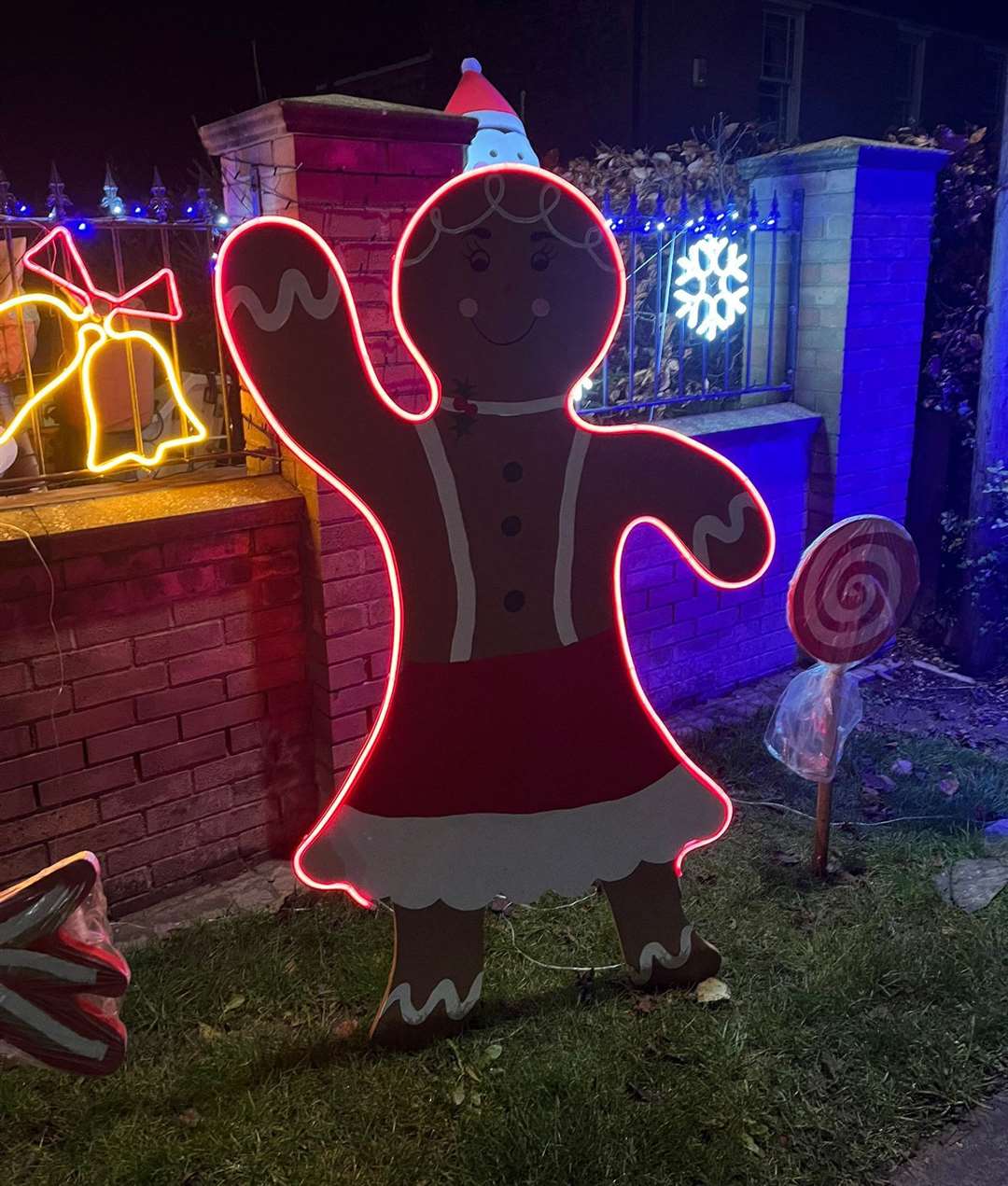 Anna and Joe make a lot of the Christmas decorations themselves