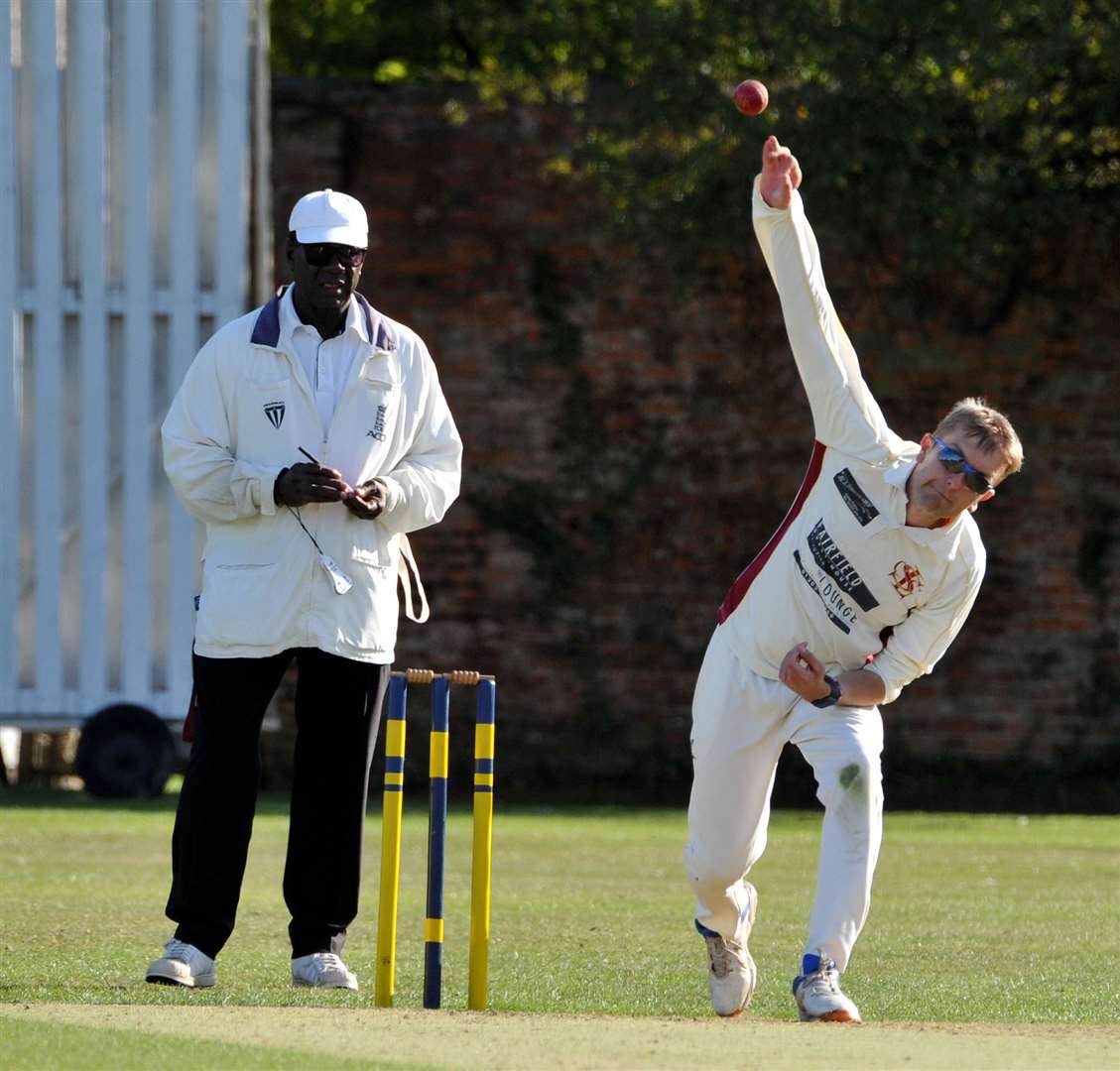 Action from Long Sutton's victory over Bourne 2nds. Photo: Chris Lowndes