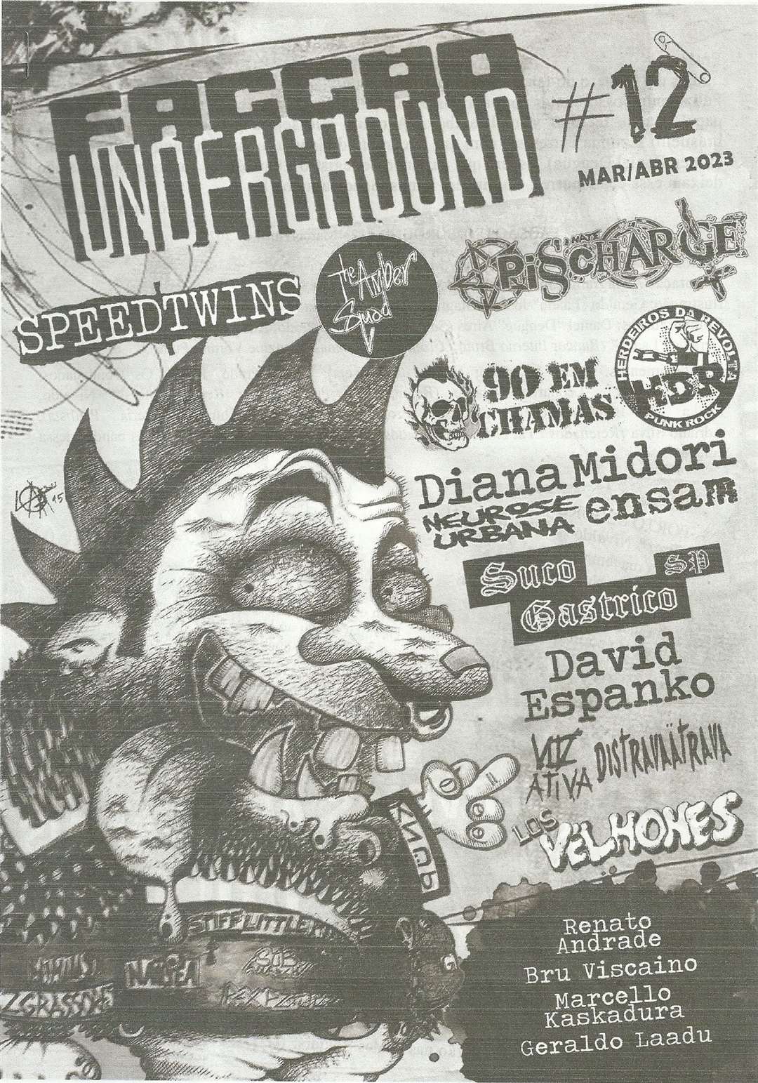 The Rutland band were asked for a Q and A with Brazilian music fanzine Faccao Underground