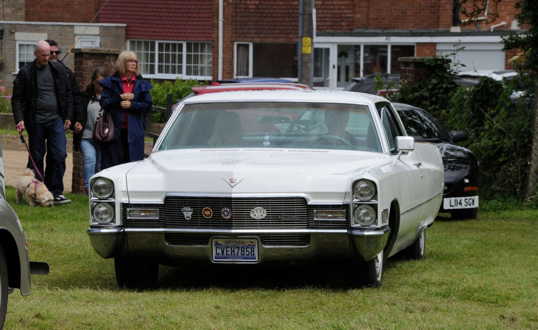 Vintage car at the carnival