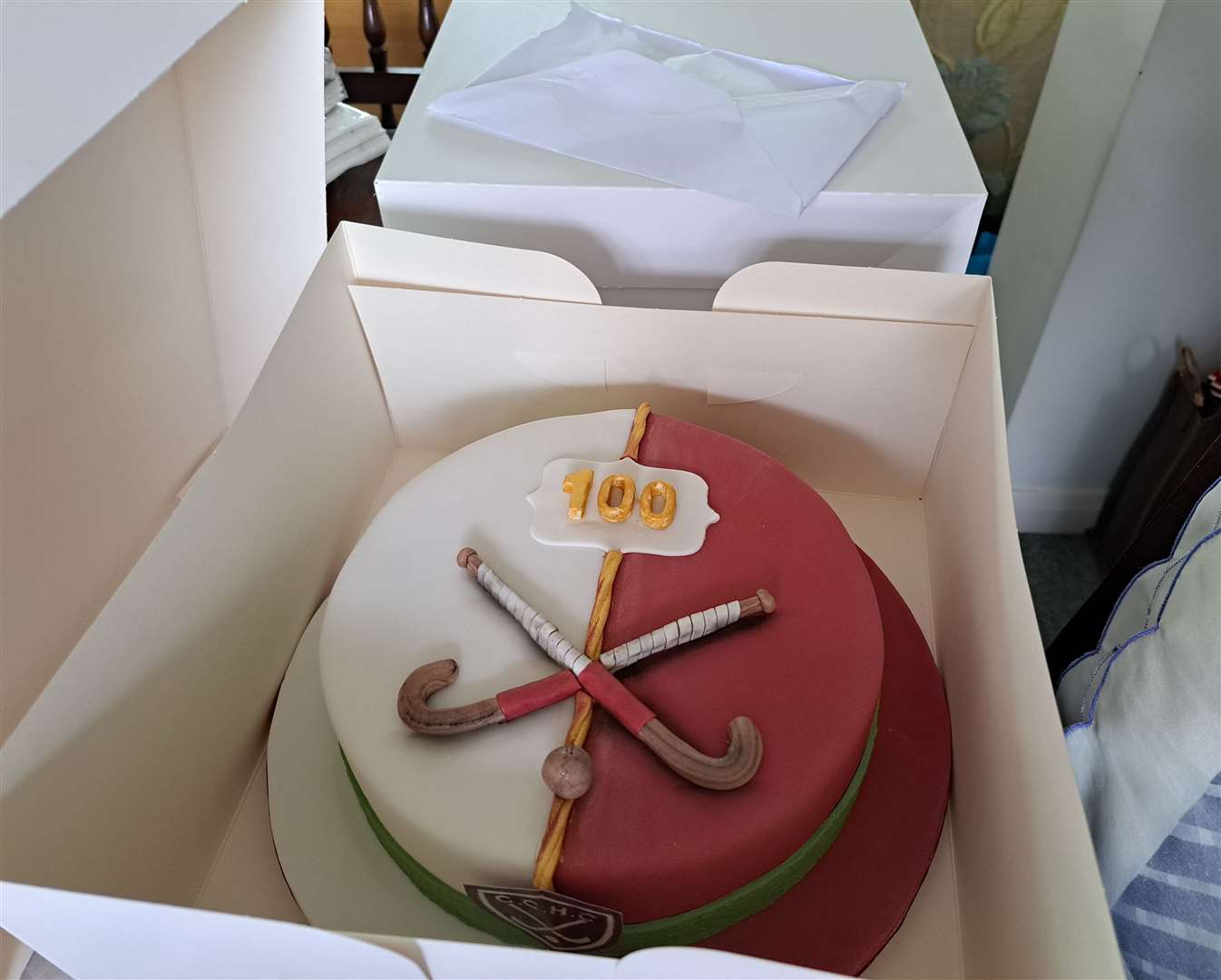Lorna's birthday cakes were made by 'Sophisticake' in Woodhall Spa