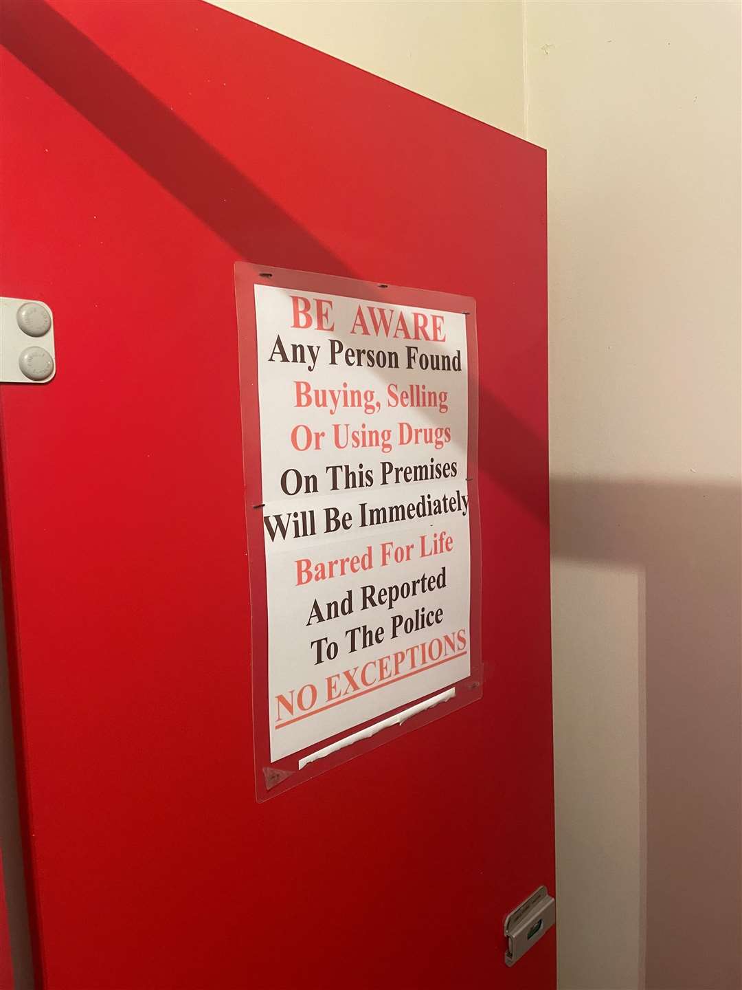 You have been warned