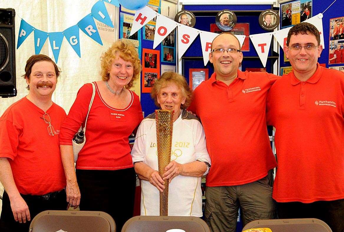 The Olympic Torch in 2012