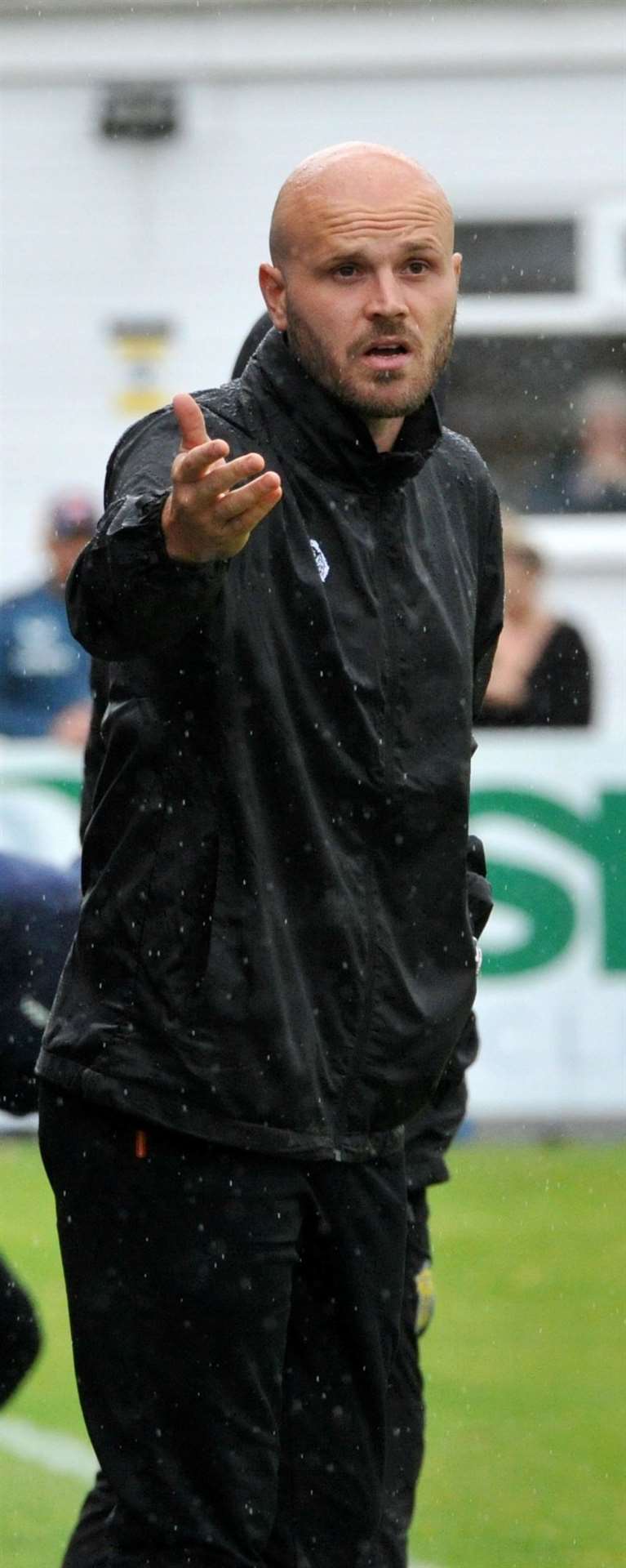 Caretaker manager James Clifton. Photo: Chris Lowndes