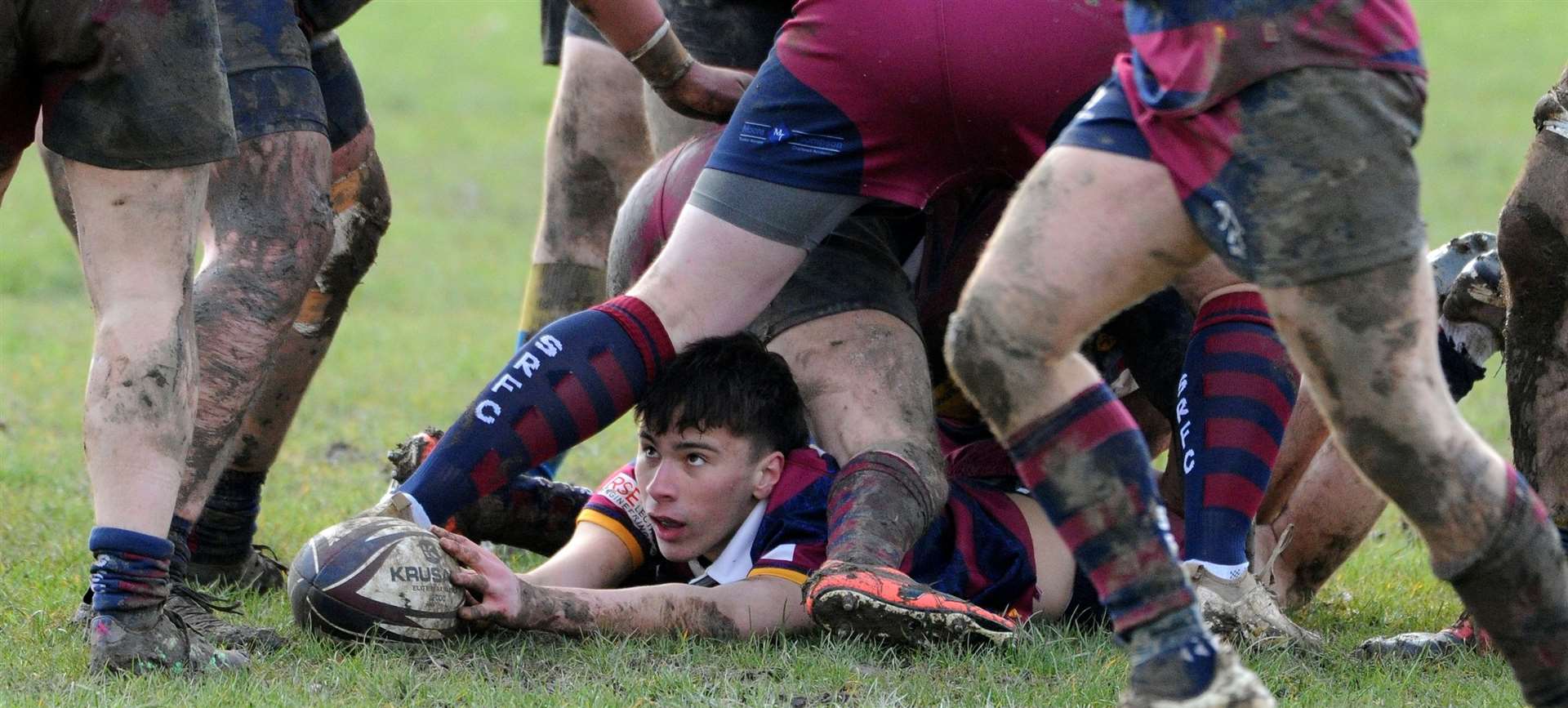 Action from Spalding's home defeat to Market Bosworth on Saturday. Photo: Chris Lowndes
