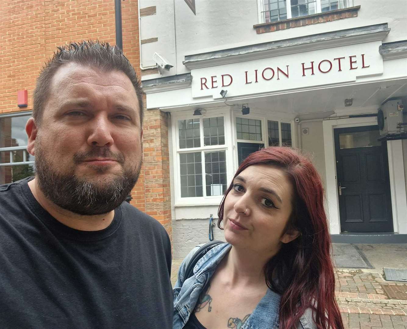 Dale Harvey and Holly Booth visited Spalding as part of their big pub crawl