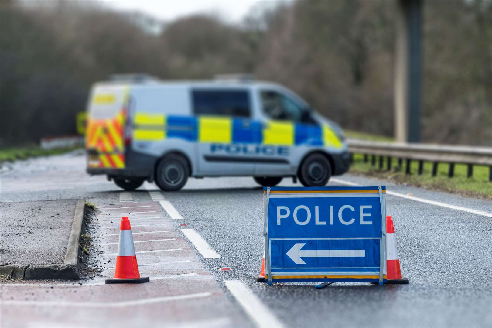 Leicestershire Police are at the scene of the incident.