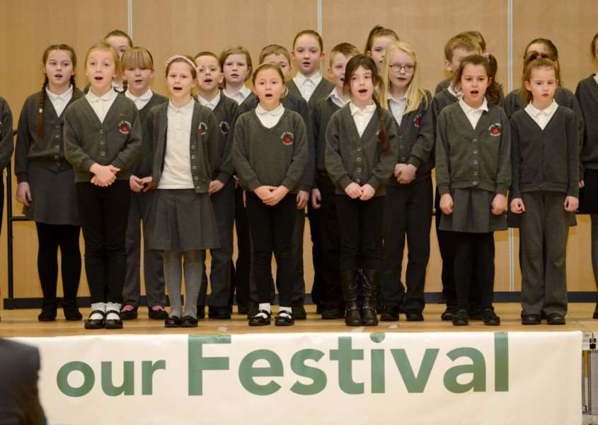 Colsterworth Festival of Performing Arts: Schools Day. Pictured: Isaac Newton