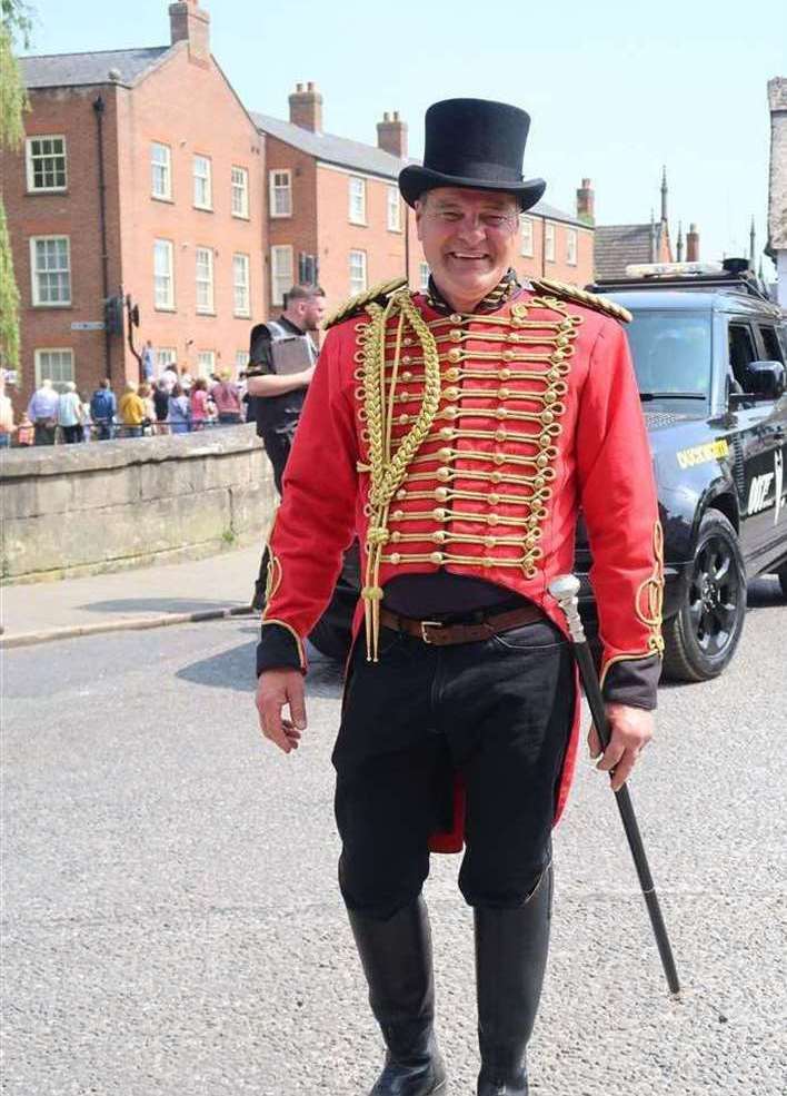 Stephen Timewell brought back the Spalding Flower Parade after a decade-long break